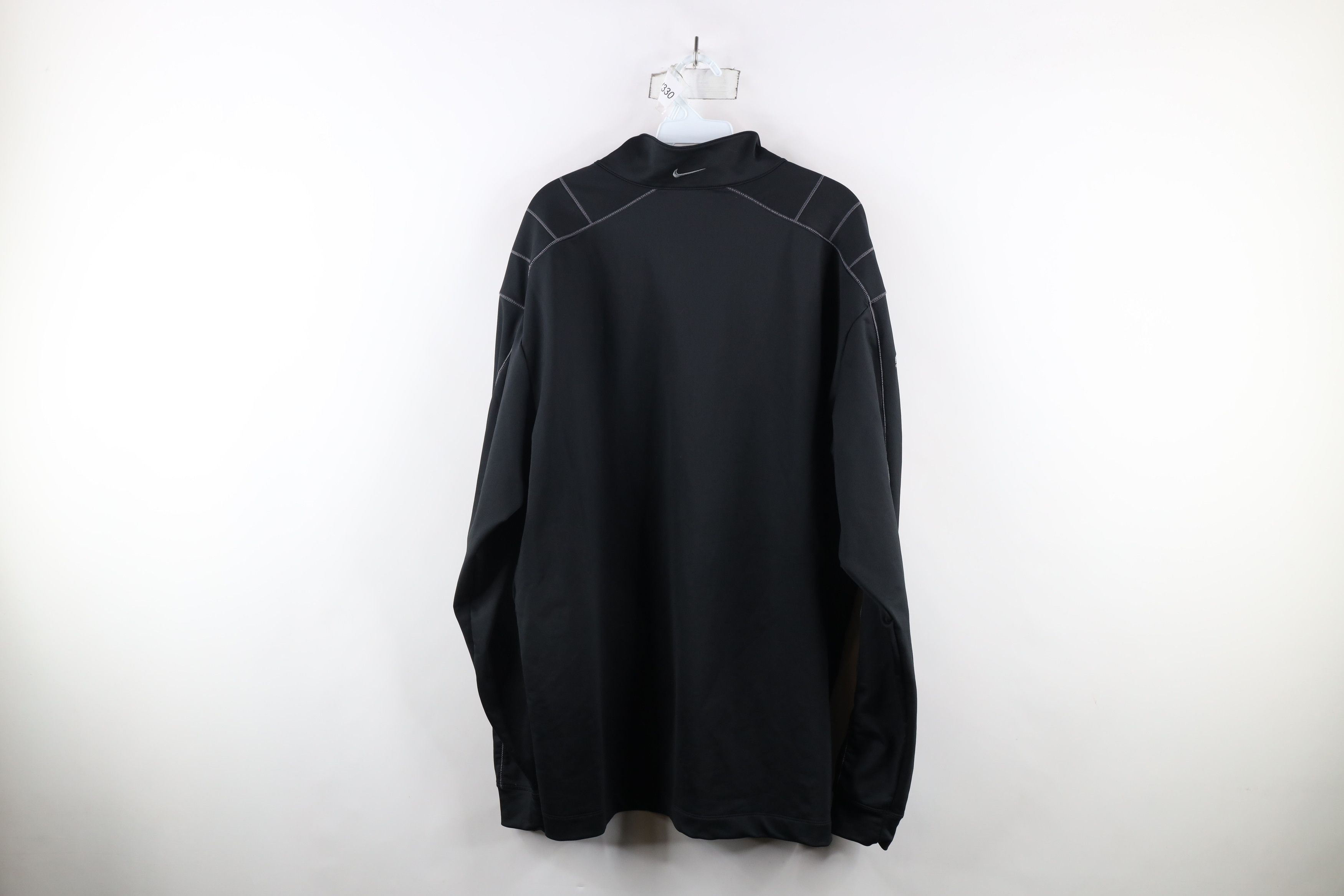 Nike × Vintage Nike Golf National Beef Half Zip Pullover Jacket Top Black Size US XXL / EU 58 / 5 - 9 Thumbnail