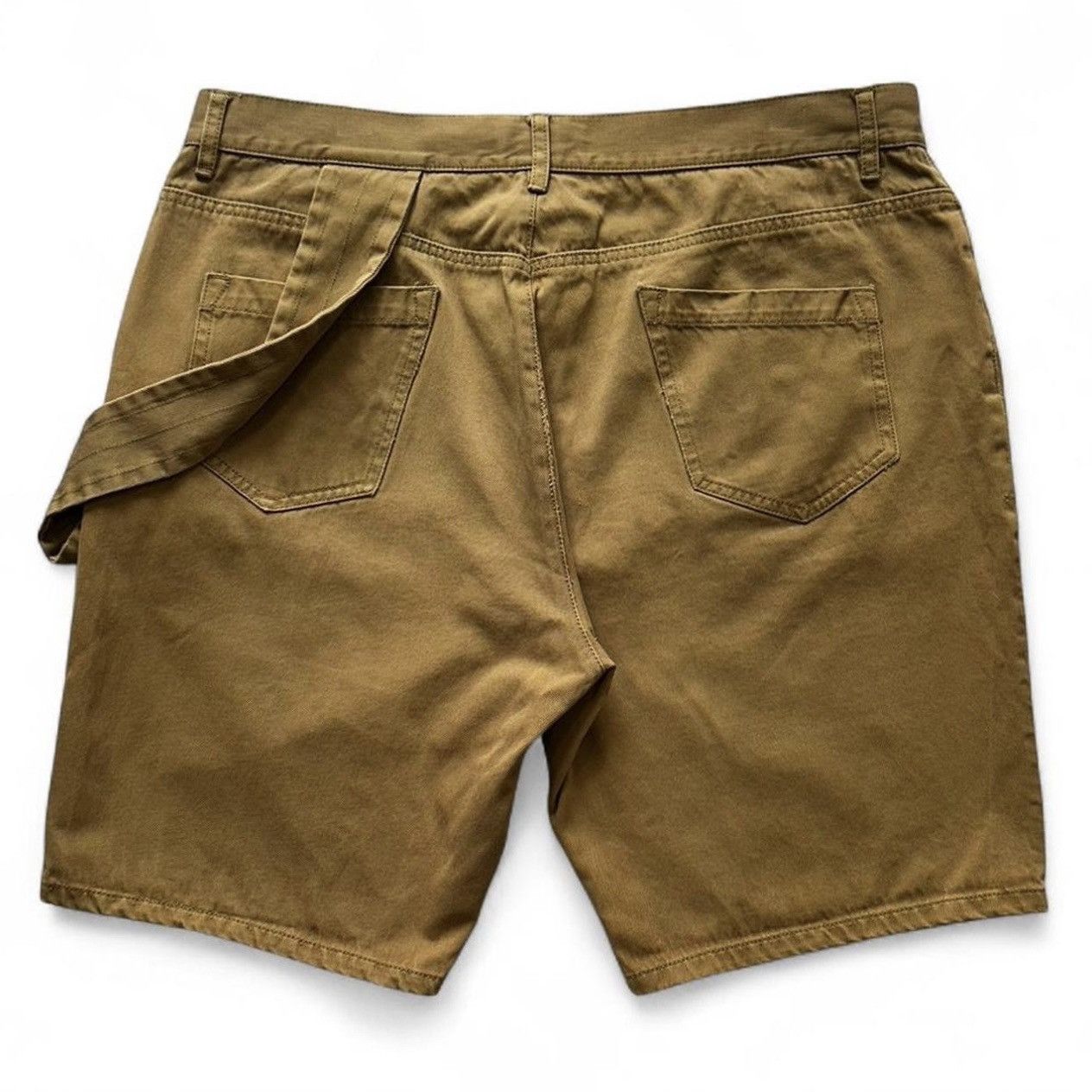 Helmut Lang Helmut Lang Pocket Strap Short in Khaki- Size 38 Size US 38 / EU 54 - 2 Thumbnail