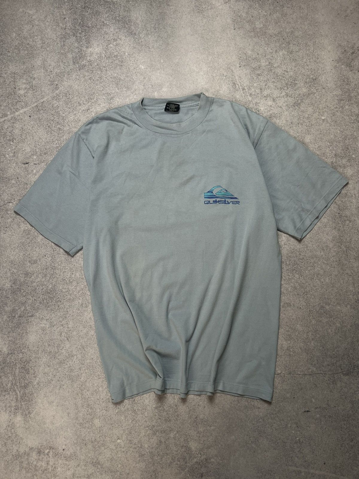 Quiksilver Vintage 90s QuikSilver Faded Distressed Surf Y2K Shirt Size US L / EU 52-54 / 3 - 2 Thumbnail