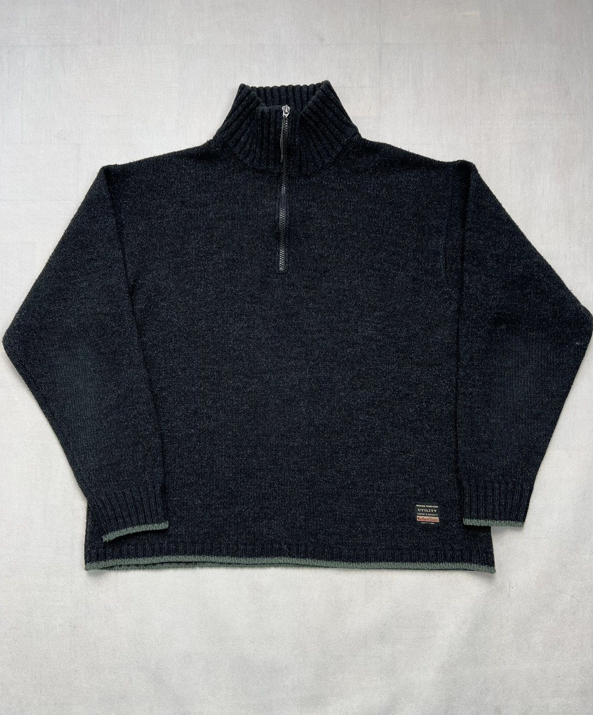 Marlboro × Marlboro Classics × Vintage Sweater Marlboro Classics Utility vintage logo wool Size US XL / EU 56 / 4 - 2 Thumbnail