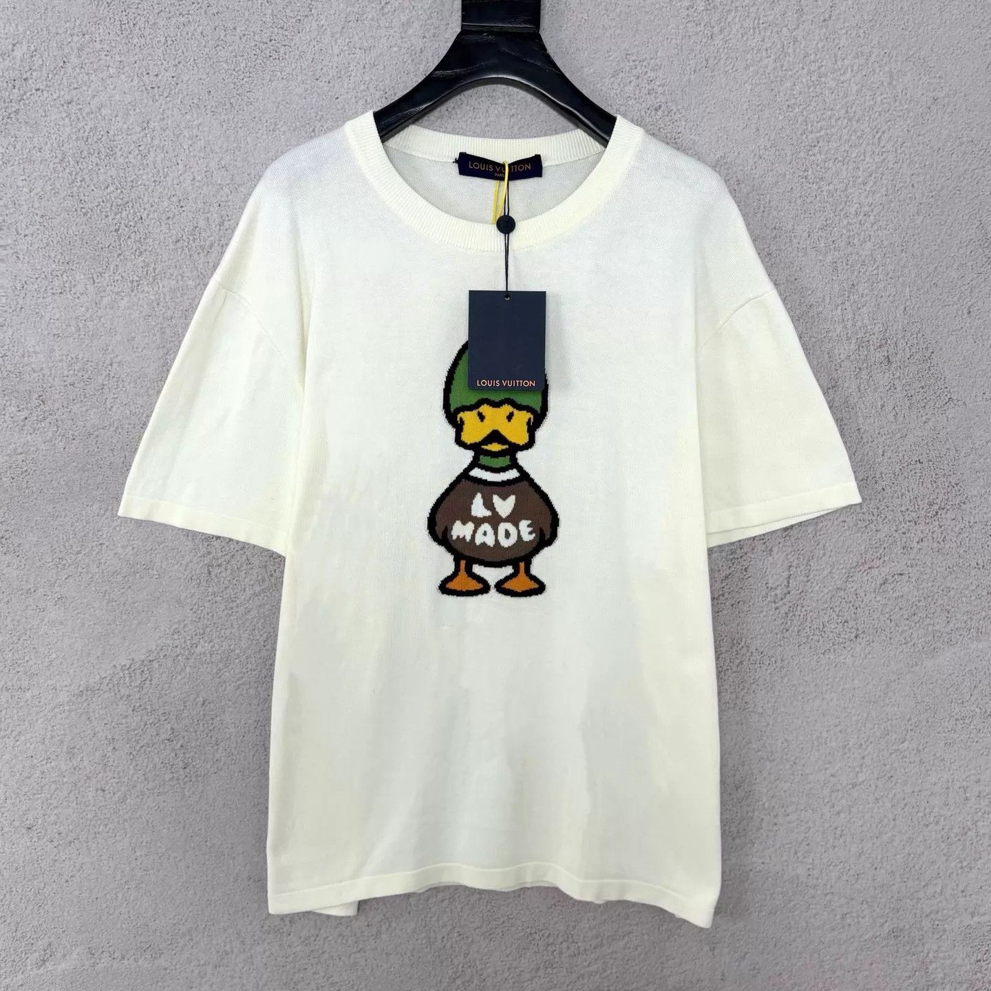 Louis Vuitton LV x Nigo Duck Knit Short Sleeve L Size US L / EU 52-54 / 3 - 1 Thumbnail