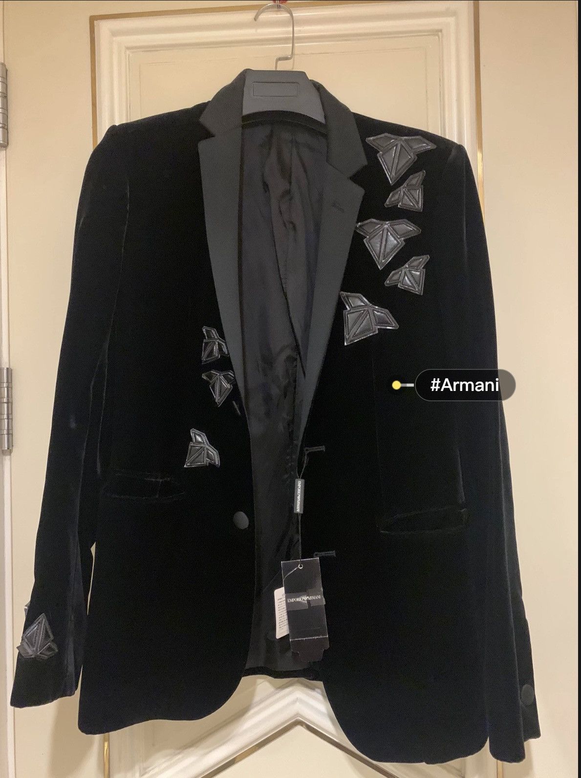 Emporio Armani Emporio Armani velvet ceremonial suits Size 44R - 1 Thumbnail
