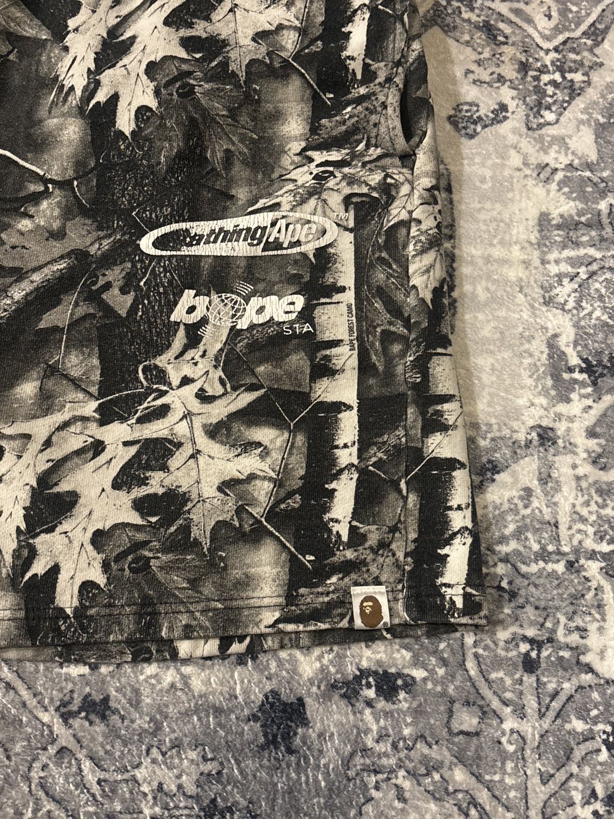 Bape Bape Forest Camo Shorts Size US 32 / EU 48 - 1 Thumbnail