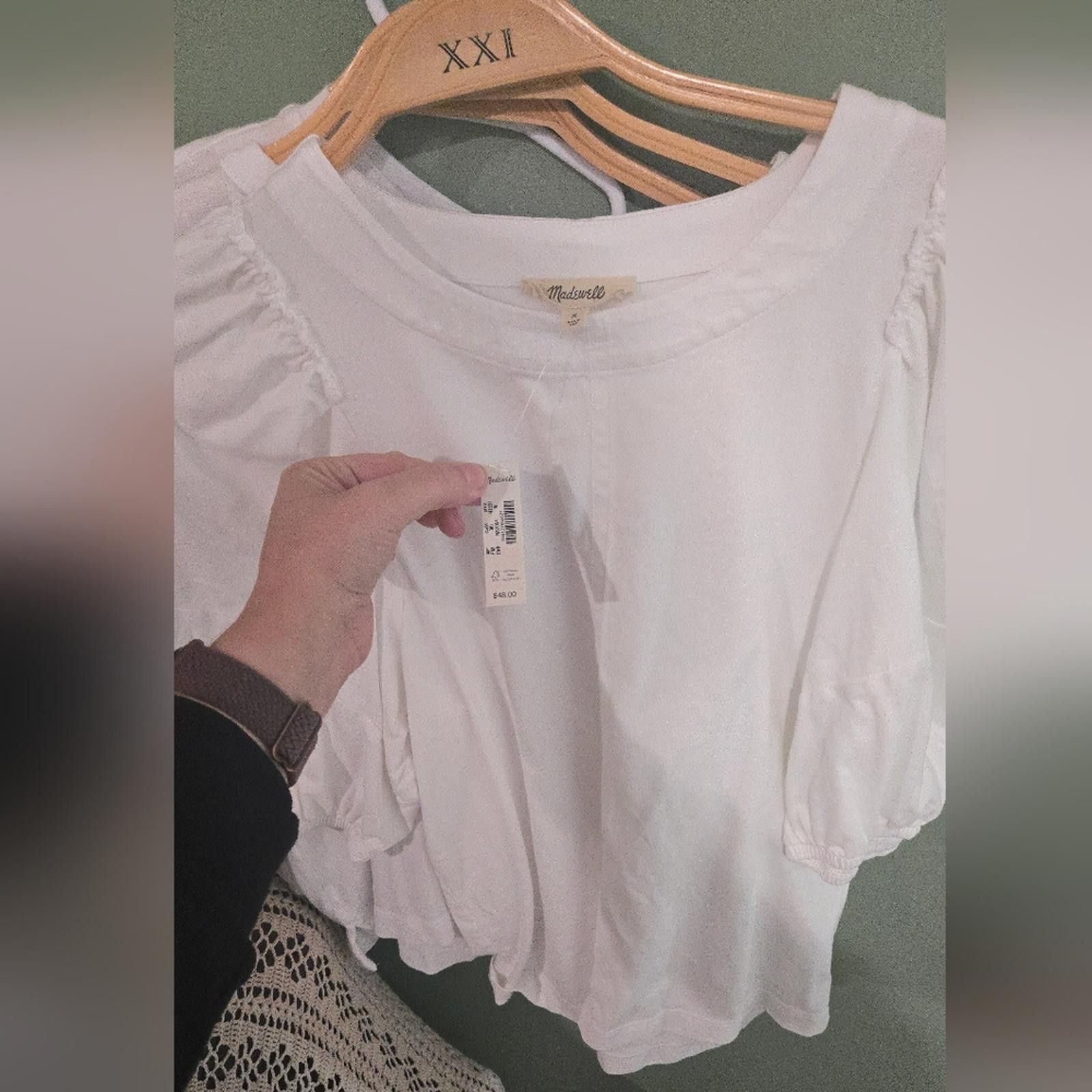 Madewell Madewell Puff-Sleeve Tee S II Size S / US 4 / IT 40 - 3 Thumbnail