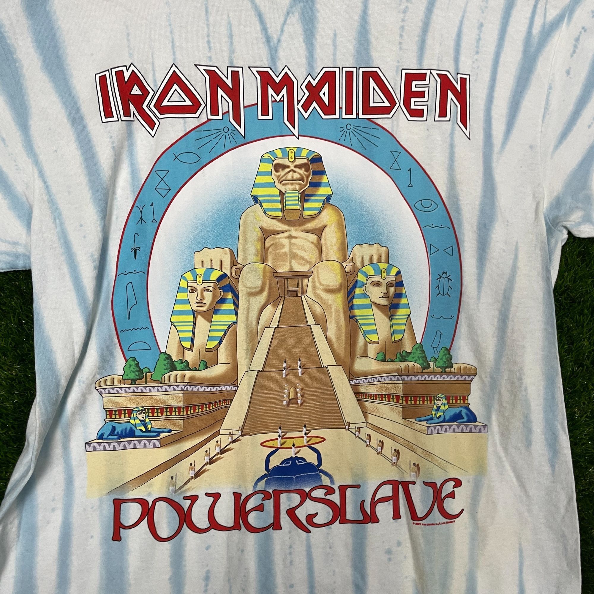 Iron Maiden Iron Maiden Power Slave Rock T-shirt size Large Size US L / EU 52-54 / 3 - 2 Thumbnail