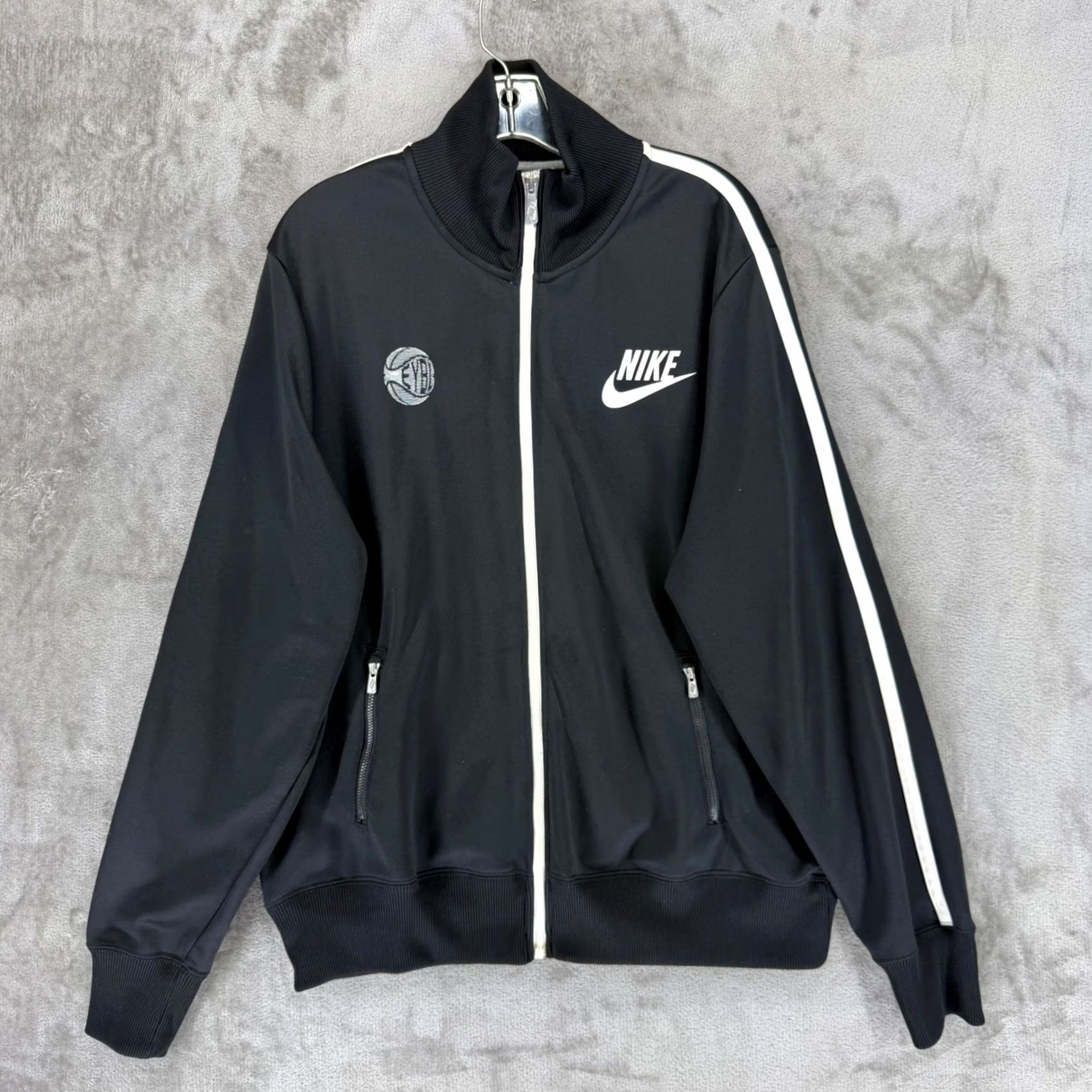 Nike Nike Sportswear Mens XL Black Full Zip Track Jacket Basketball 502643-010 Size US XL / EU 56 / 4 - 2 Thumbnail