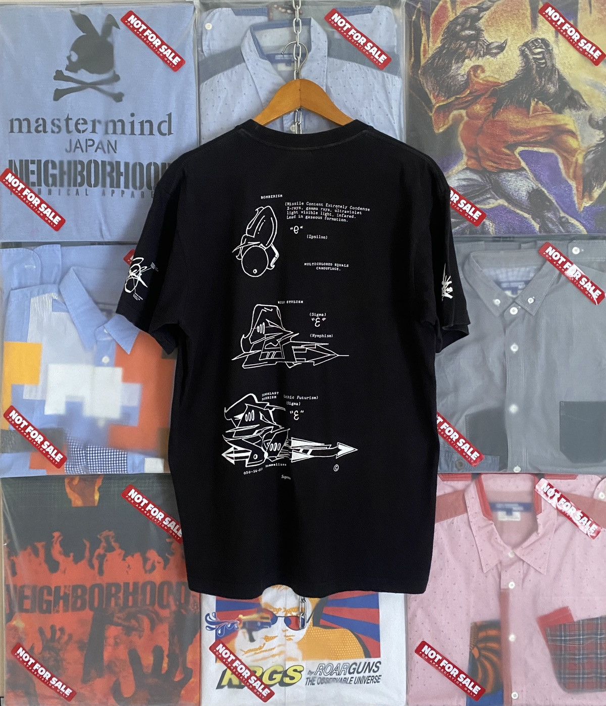 Supreme Supreme Rammellzee Estate Fighter Jet Print M fit to L Size US M / EU 48-50 / 2 - 2 Thumbnail