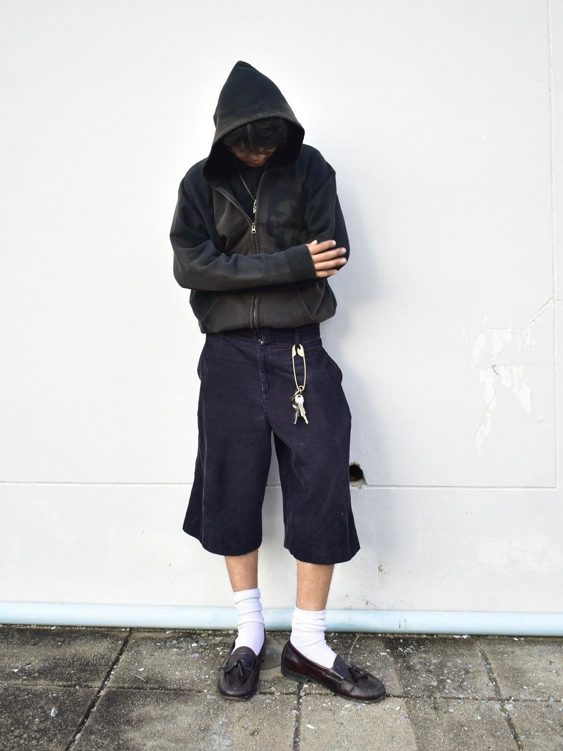 Vintage Faded Black Tyler Durden Hoodie Inspired of Flight Club Size US M / EU 48-50 / 2 - 10 Thumbnail