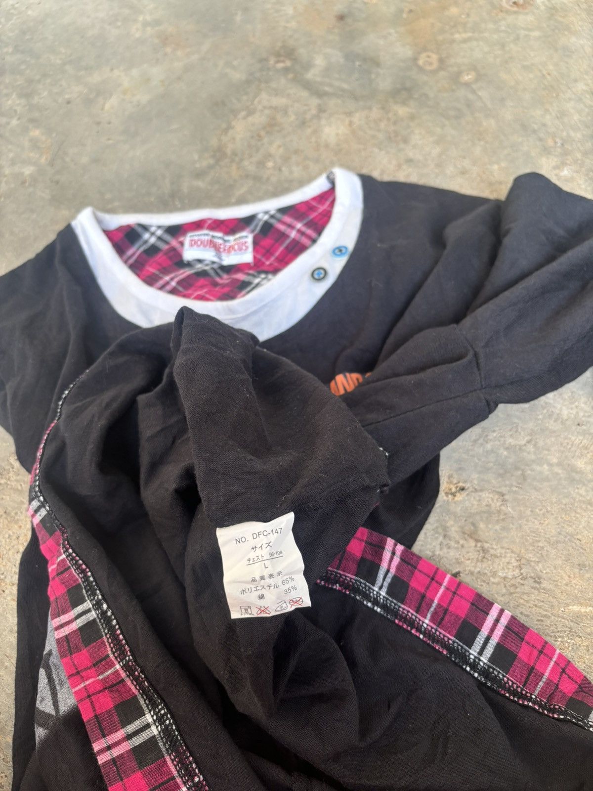 Hysteric Glamour Y2k Double Layer Double Fokus Ifsixwasnine Punk Style Size US L / EU 52-54 / 3 - 4 Thumbnail