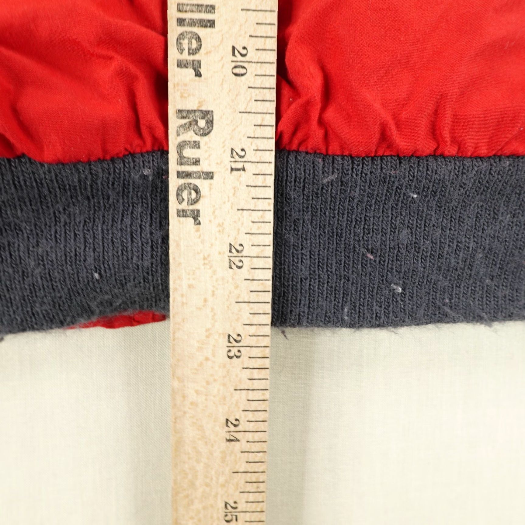Vintage Vintage Woolrich Jacket Mens Medium Red Fleece Lined Windbreaker Zip Up Coat 90s Size US M / EU 48-50 / 2 - 6 Thumbnail