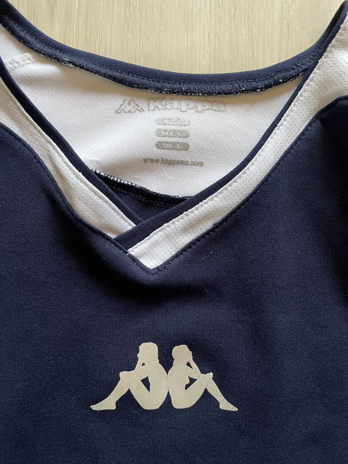 Kappa × Vintage Vintage Italy Football Soccer Training Jersey #7 Mens Large Size US L / EU 52-54 / 3 - 2 Thumbnail