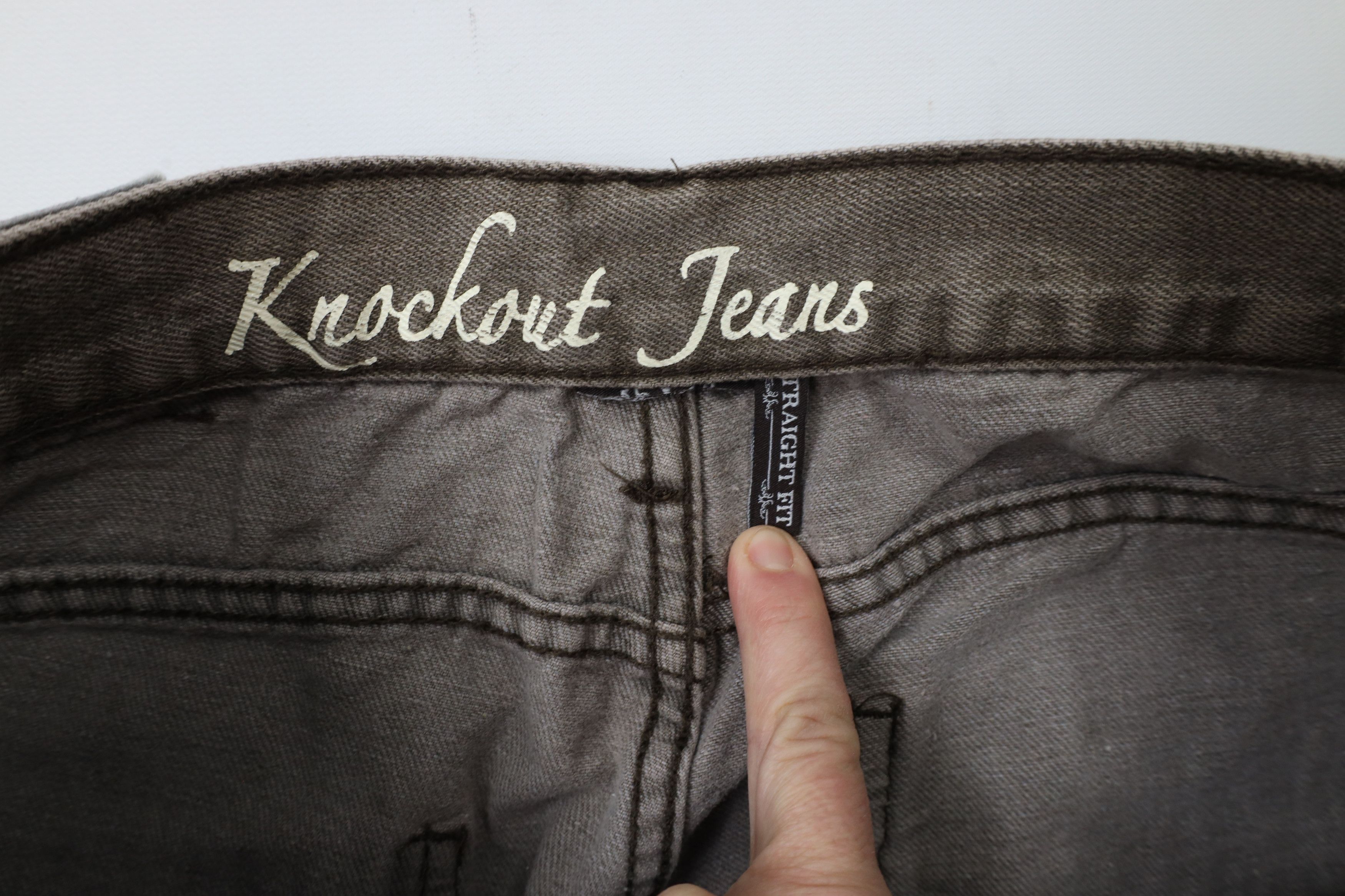 Vintage Vintage 90s Y2K Streetwear Straight Leg Denim Jeans Brown Size US 34 / EU 50 - 7 Thumbnail