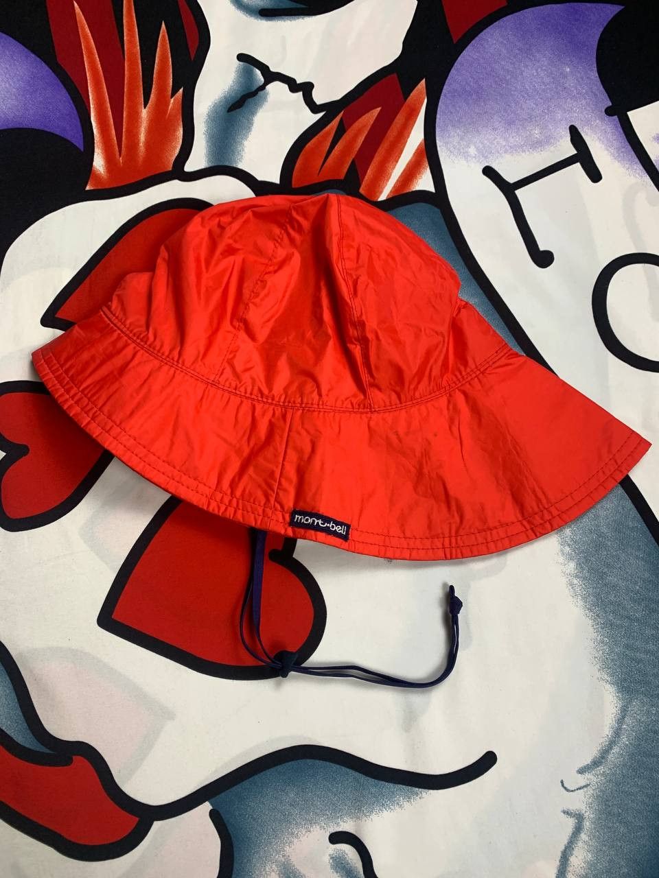 Montbell Montbell waterproof panama hat in red Size ONE SIZE - 2 Thumbnail