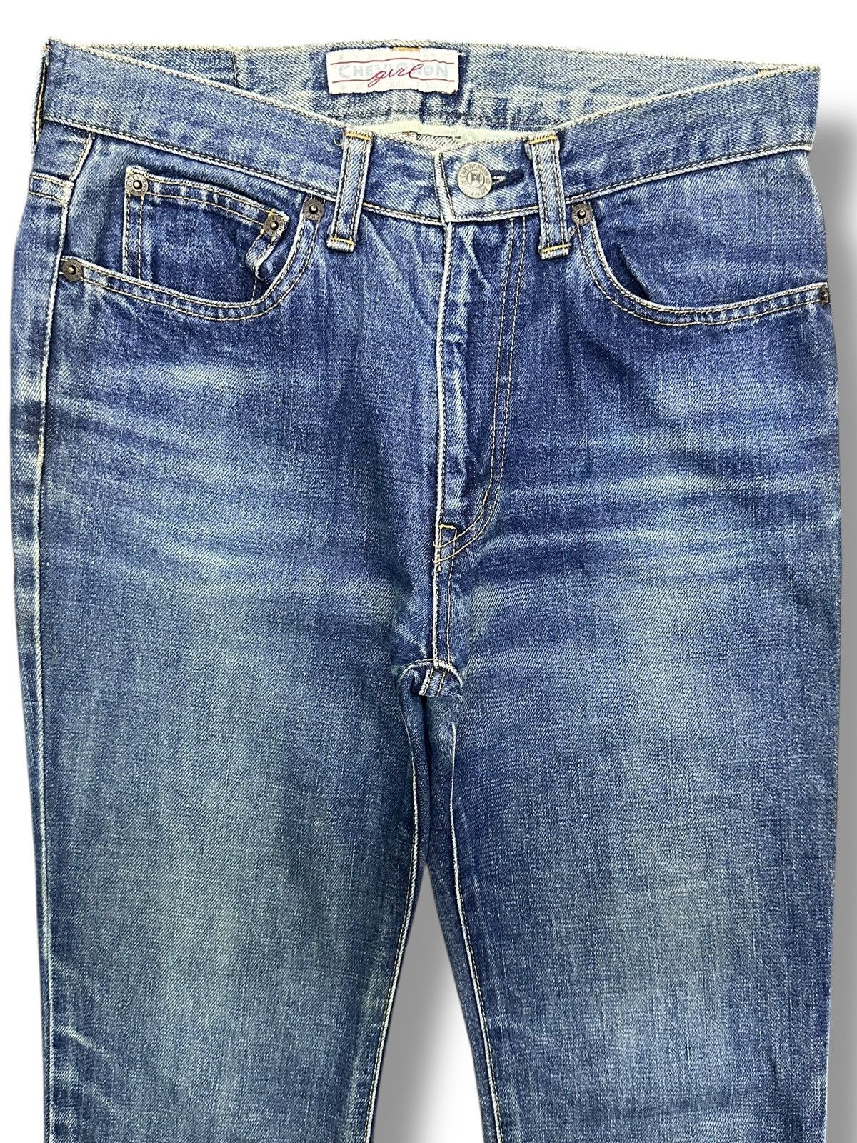 Chevignon Chevignon Girl Vintage Japan Denim Jeans Classic BlueWash Size US 28 / EU 44 - 2 Thumbnail