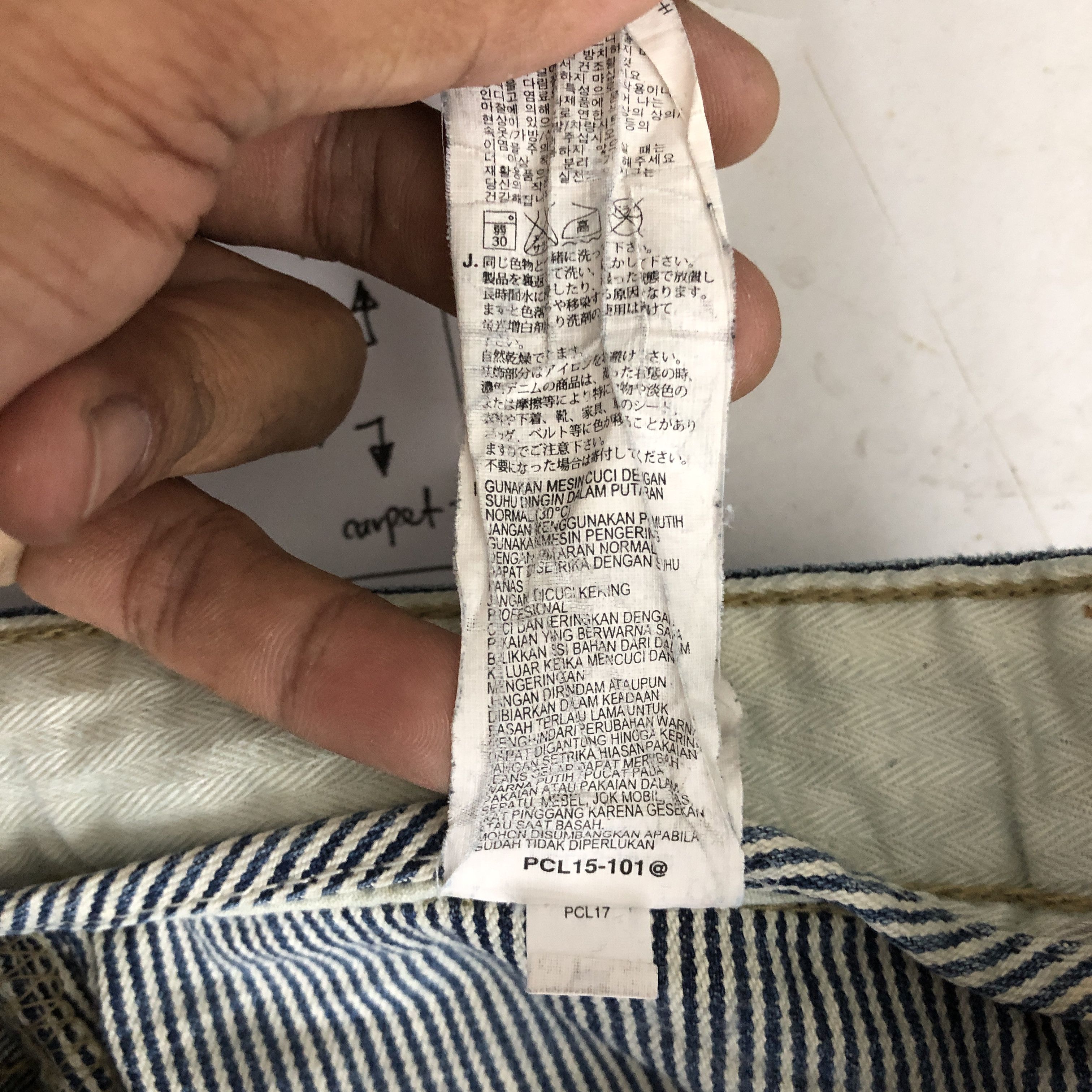Jean Vintage Levis 550 Patchwork Distressed Jeans Levi's Denim Size US 34 / EU 50 - 17 Thumbnail