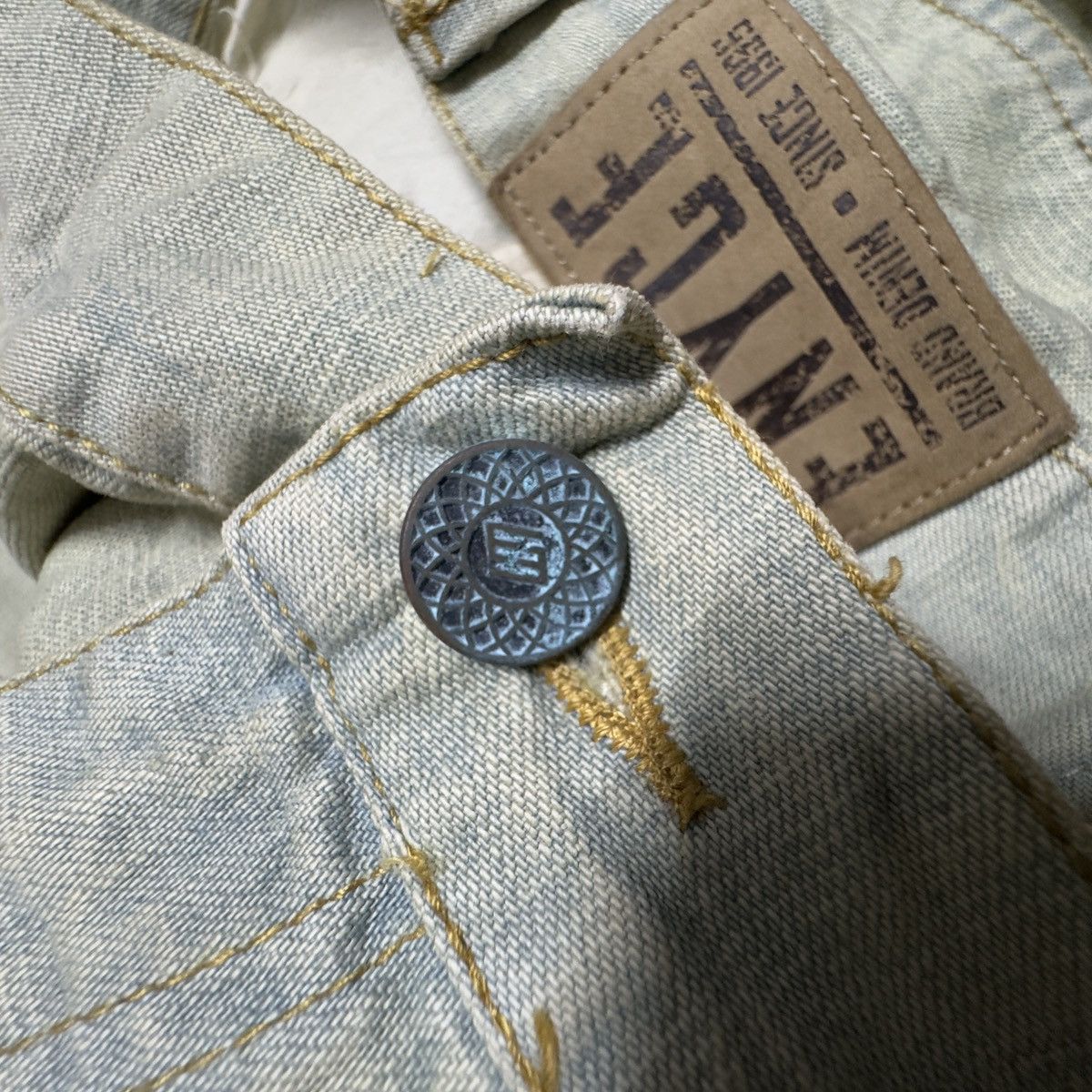 Enyce Vintage Enyce Mudwash Denim Baggy Jeans Size US 38 / EU 54 - 18 Thumbnail