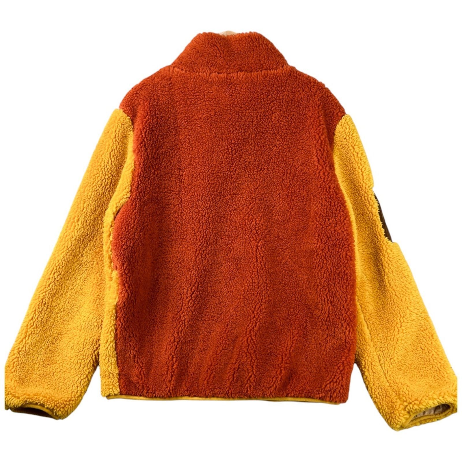 Stoic Stoic Mens MTN Pullover 1/2 Zip Sherpa Rust Yellow Fleece Lg Size US L / EU 52-54 / 3 - 5 Thumbnail