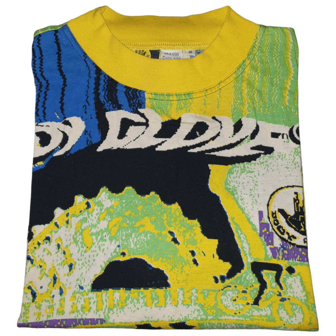 Body Glove × Vintage [ VINTAGE OVERSIZE ] 80s Body Glove Allover Print T-shirt Size US S / EU 44-46 / 1 - 8 Thumbnail