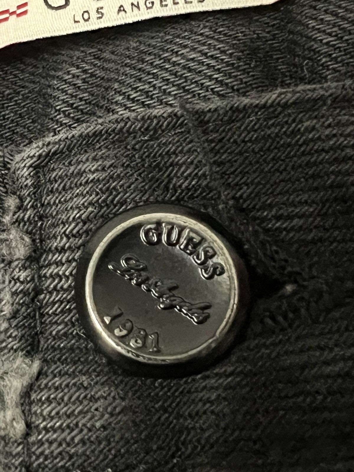 Guess × Seditionaries Guess L A BLACK DISTRESSED WITH TAG Size US 28 / EU 44 - 5 Thumbnail