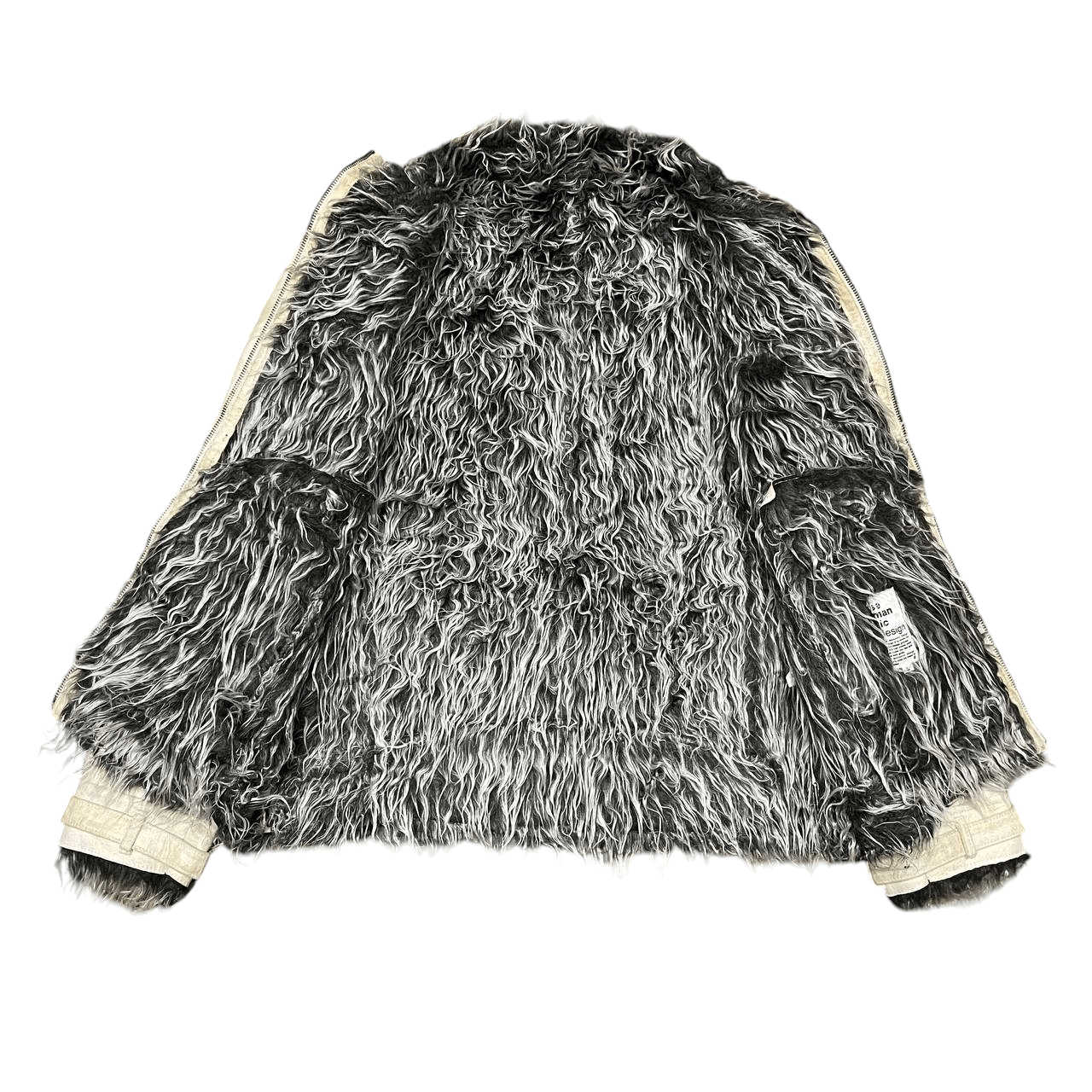 semanticdesign Crazy Fur Semantic Design Biker Jacket lgb ifsixwasnine Size US L / EU 52-54 / 3 - 6 Thumbnail