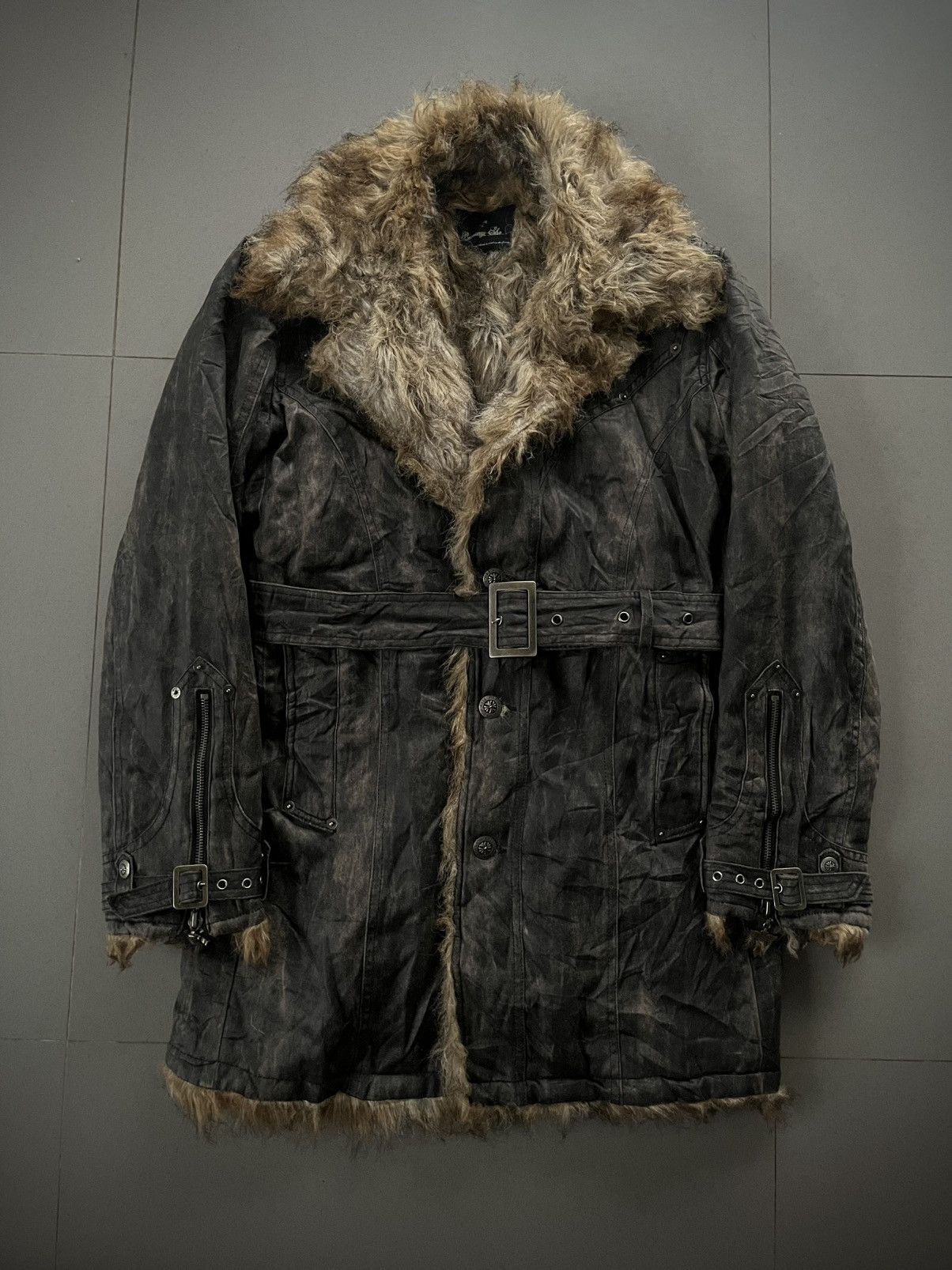 5351 POUR LES HOMMES ARCHIVE JAPANESE BERNINGS SHO FUR BONDAGE VKEI PUNK JACKET Size US M / EU 48-50 / 2 - 1 Thumbnail