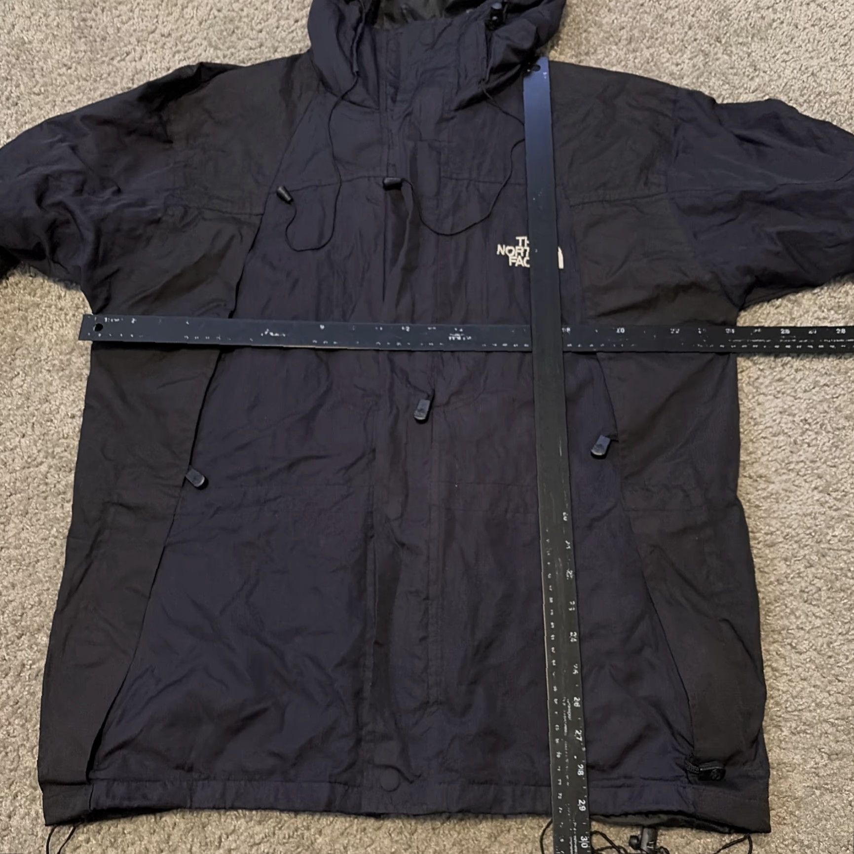 The North Face VINTAGE The North Face Summit Series Jacket Mens Regular Large Black Goretex XCR Water Resistant Zip BROKEN ZIPPER Size US L / EU 52-54 / 3 - 6 Thumbnail