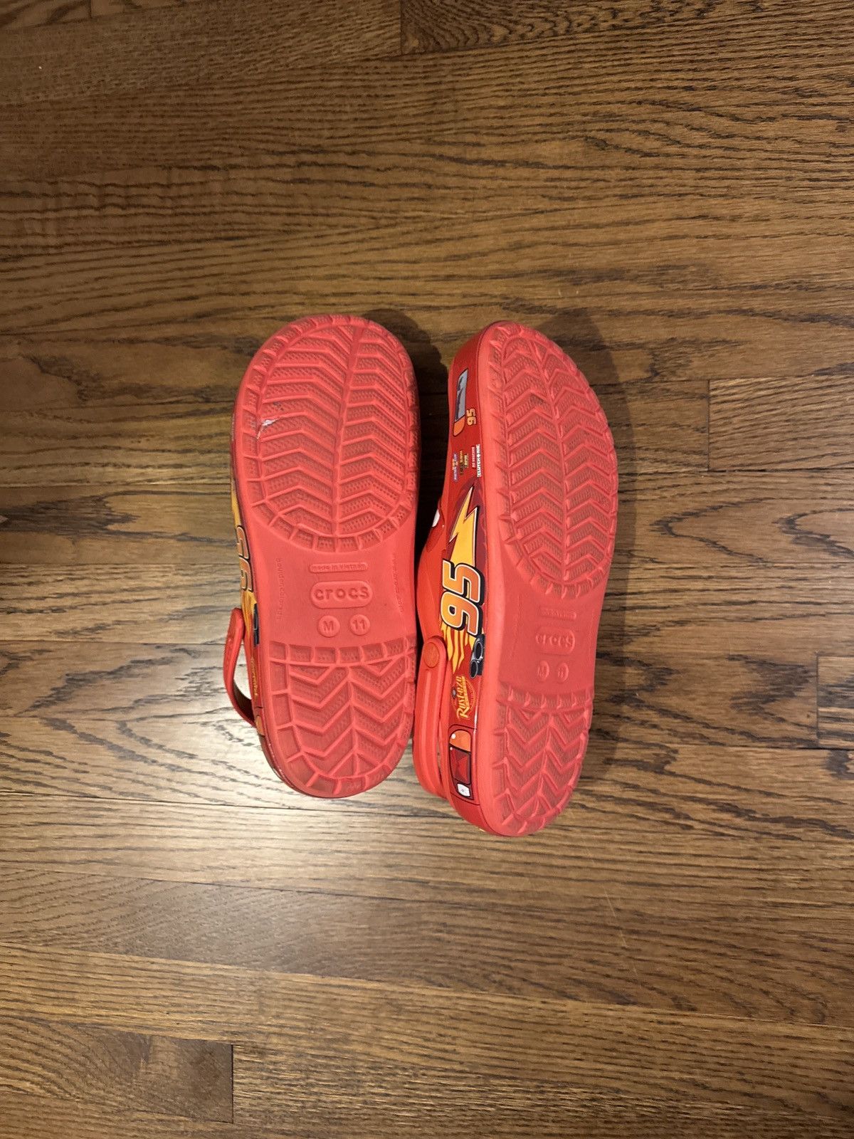 Crocs Lightning McQueen crocs Size US 10.5 / EU 43-44 - 4 Thumbnail