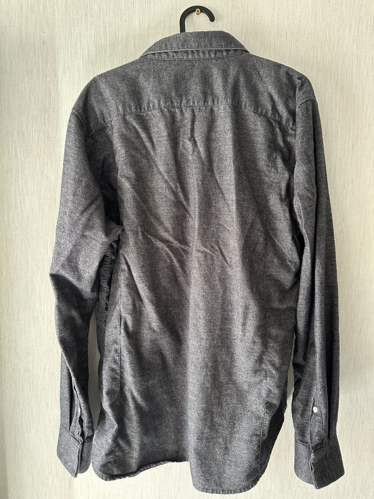 18 Waits Gray button-down shirt Size US L / EU 52-54 / 3 - 4 Thumbnail