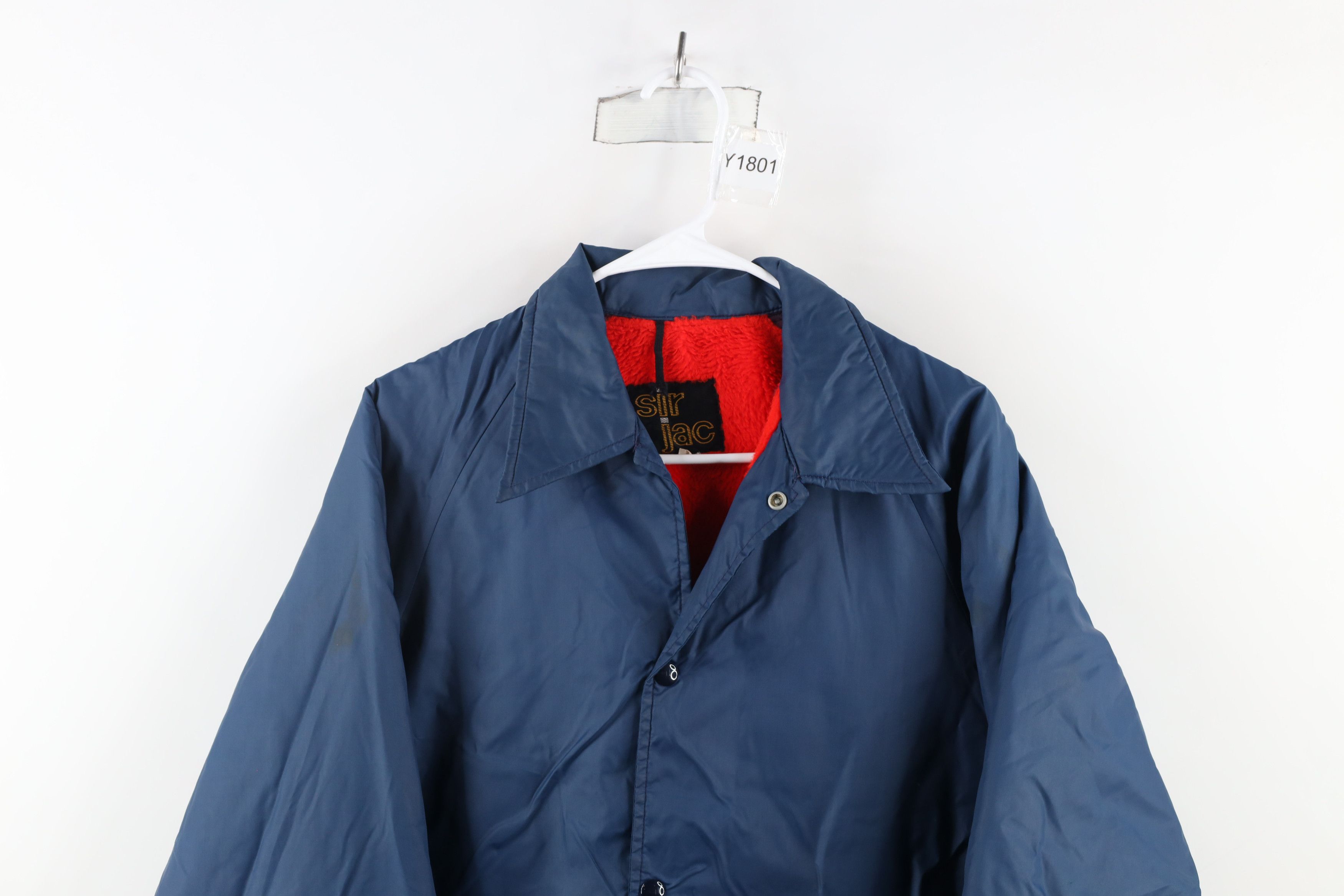 Vintage Vintage 60s 70s Streetwear Fleece Lined Coach Jacket USA Size US S / EU 44-46 / 1 - 2 Thumbnail