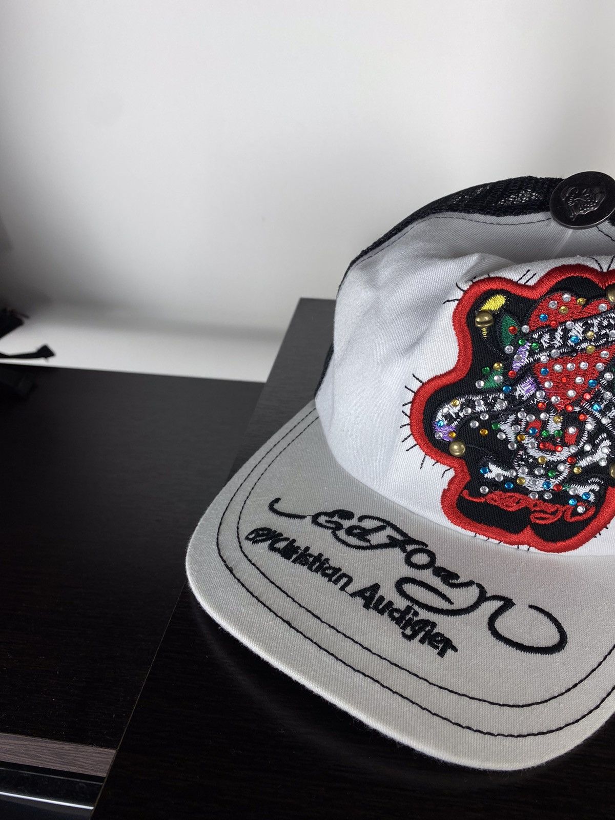 Ed Hardy Ed Hardy Y2K Kills Cap Hat Size ONE SIZE - 3 Thumbnail