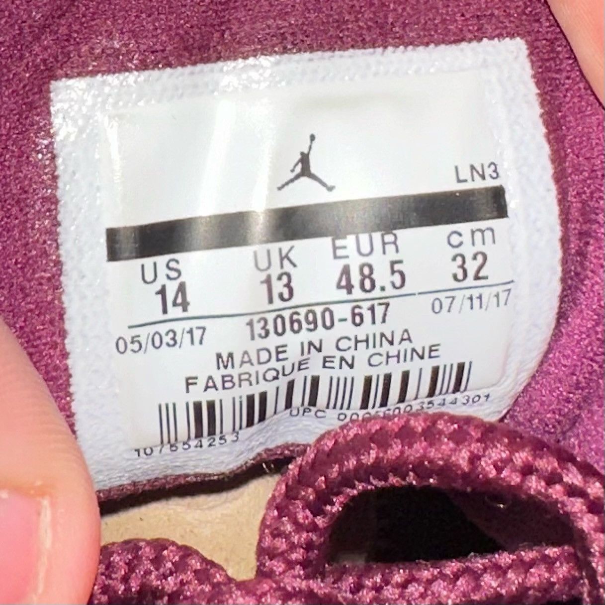 Jordan Brand Size 14 - Air Jordan 12 Retro Bordeaux Size US 14 / EU 47 - 6 Thumbnail