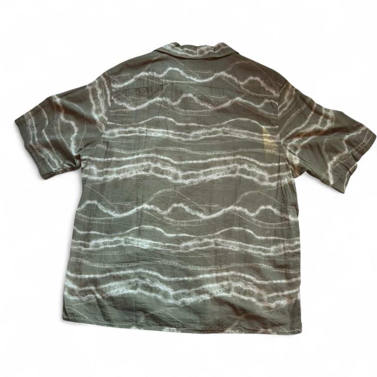 Banana Republic Banana Republic Men's Green and White Shirt Size US M / EU 48-50 / 2 - 3 Thumbnail