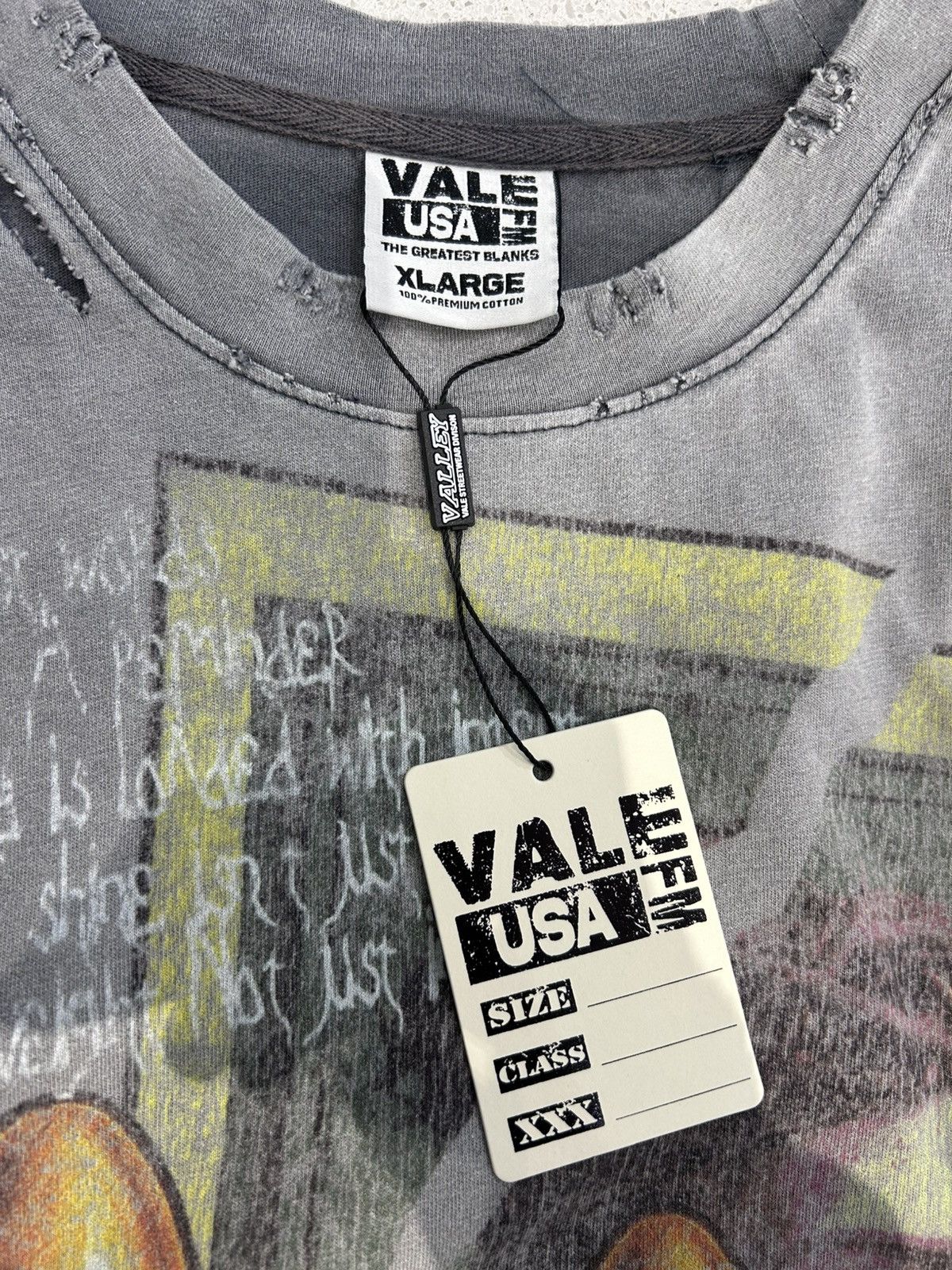 Vale Vale Faith Thrased Tee Size US XL / EU 56 / 4 - 3 Thumbnail