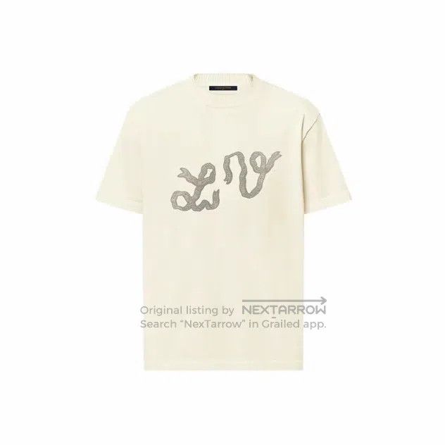 Louis Vuitton Louis Vuitton White snake year limited letter knit short s Size US XXL / EU 58 / 5 - 2 Thumbnail