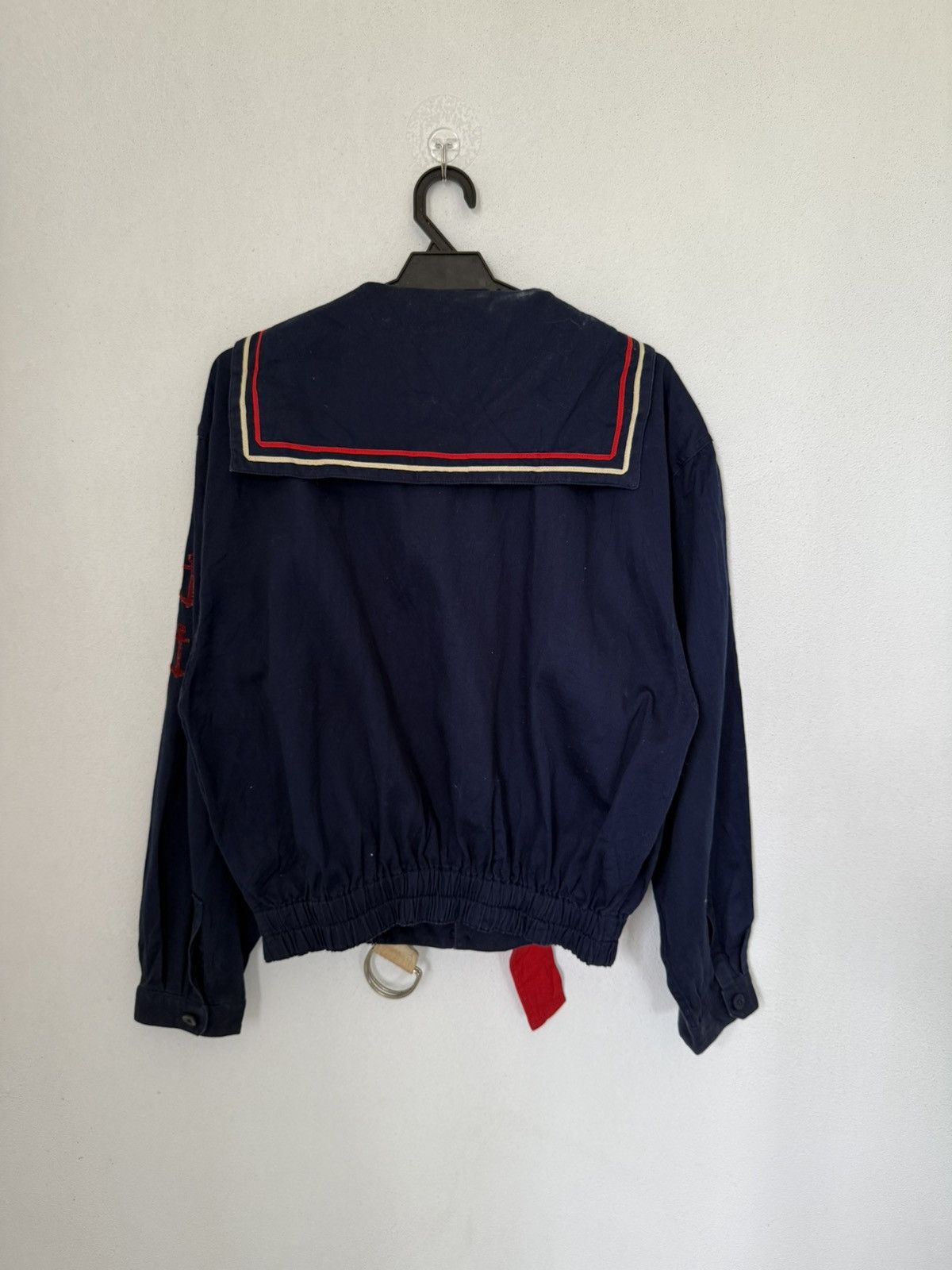 Japanese Brand × Vintage JAPAN BRAND MILK BOY BACK LACE UP SAILOR JACKET RARE Size US M / EU 48-50 / 2 - 6 Thumbnail