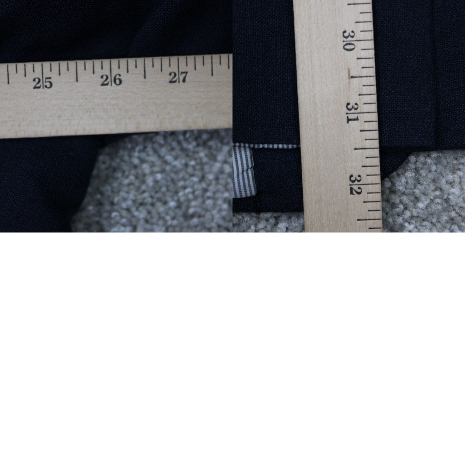 Jos. A. Bank Jos. A. Bank Sports Jacket Mens 46 Blue Linen/Wool Blend Notch Lapel 2-Button Single-Breasted Regular 52 Chest Suit Jacket Size 46R - 9 Thumbnail
