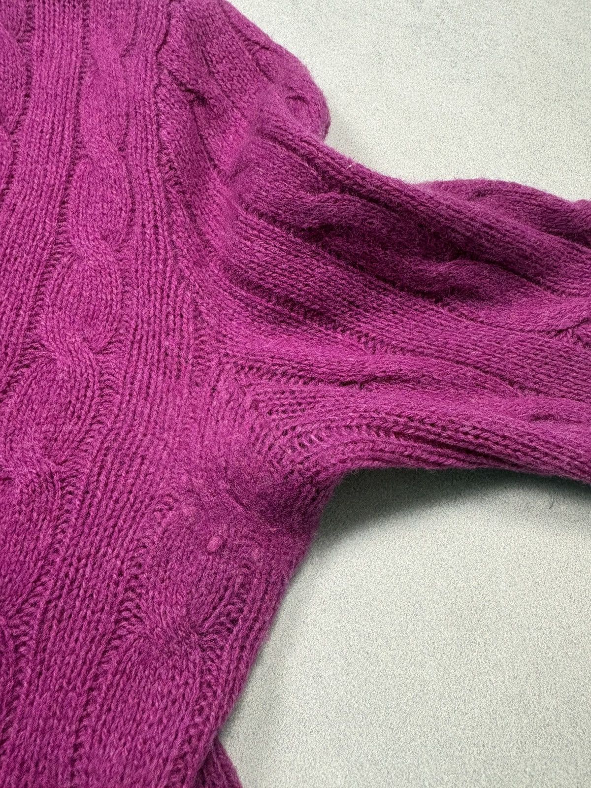 Polo Ralph Lauren Polo Ralph Lauren Cable Knit Sweater Merino Wool Cashmere S Size S / US 4 / IT 40 - 9 Thumbnail