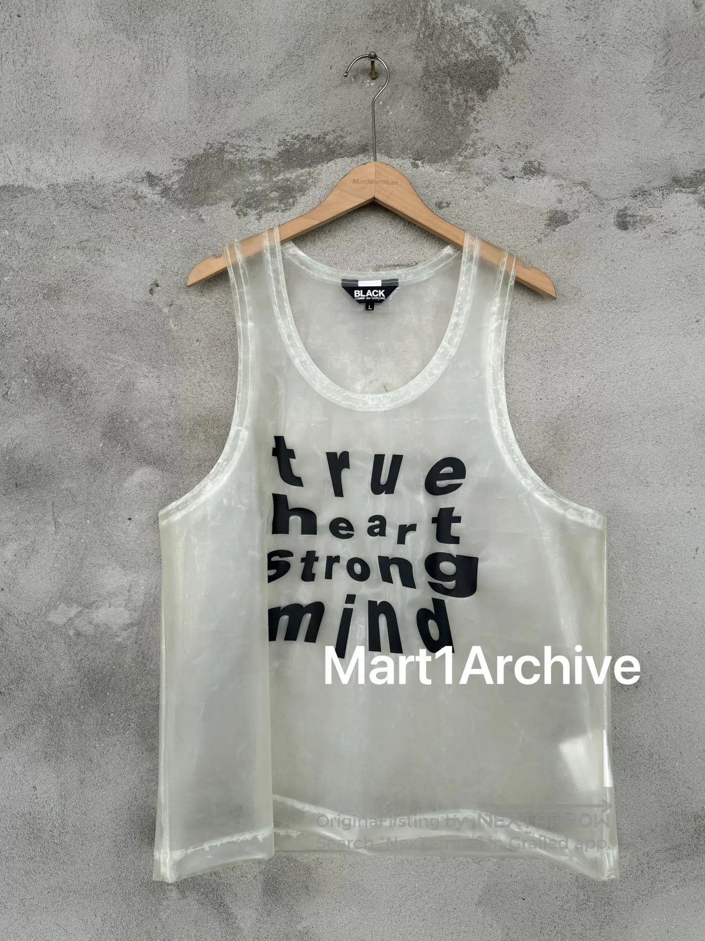 Comme des Garcons Vintage Archive AD 2007 tricot CDG Sleeveless