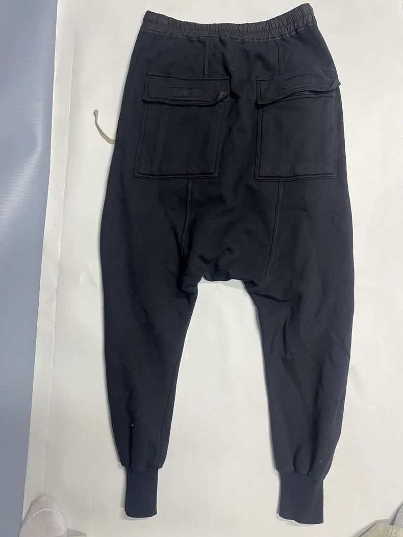 Rick Owens Rick Owens size s Black hanging crotch pants 2504-Nextarro Size US 28 / EU 44 - 2 Thumbnail