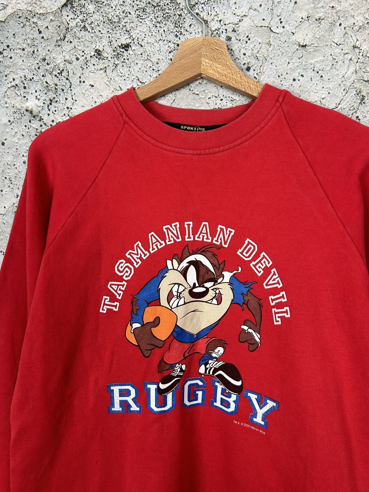 NFL Vintage TAZ Looney Tunes Rugby Crewneck Baggy Skate 90s Size US M / EU 48-50 / 2 - 3 Thumbnail