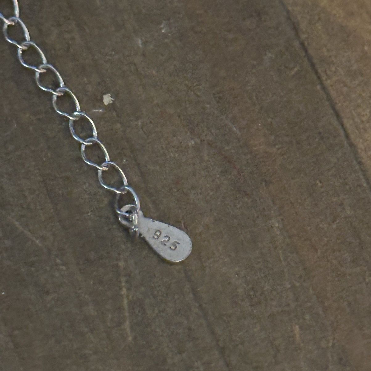 Vintage Vintage 925 silver blue opal Hamsa pendant necklace Size ONE SIZE - 4 Thumbnail