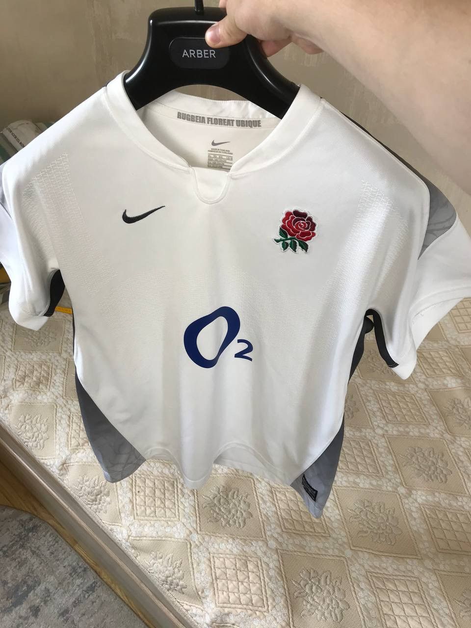 Nike 🔥 Vintage England Nike Rugby Jersey T Shirt Soccer Football Size US S / EU 44-46 / 1 - 6 Thumbnail
