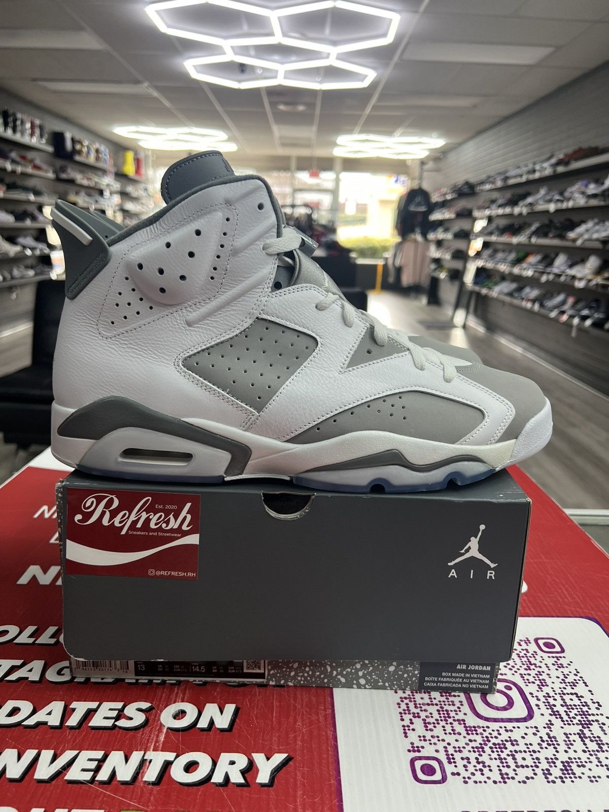 Jordan Brand Air Jordan 6 Cool Grey Size 13 Size US 13 / EU 46 - 1 Thumbnail