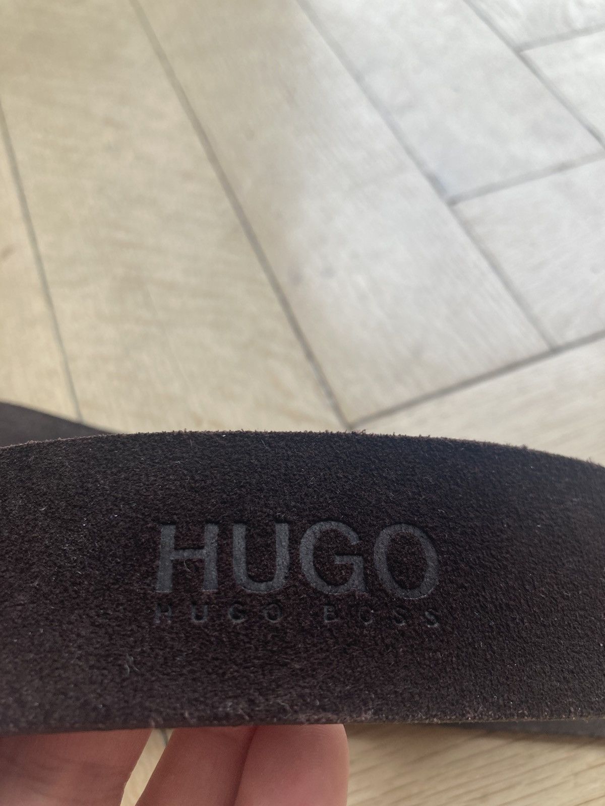 Hugo HUGO by HUGO BOSS runway suede boho belt with big buckle Size ONE SIZE - 11 Thumbnail