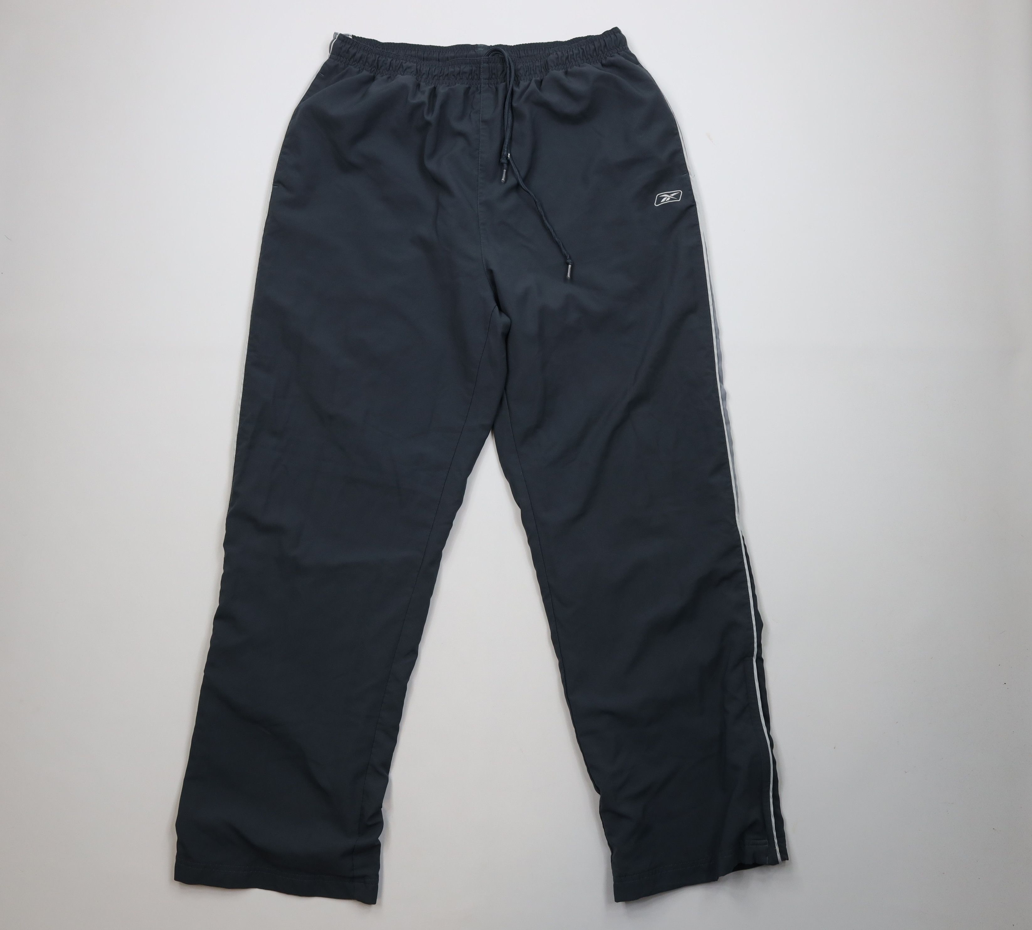 Reebok Vintage 90s Y2K Reebok Block Wide Leg Sweatpants Pants Gray Size US 38 / EU 54 - 1 Thumbnail