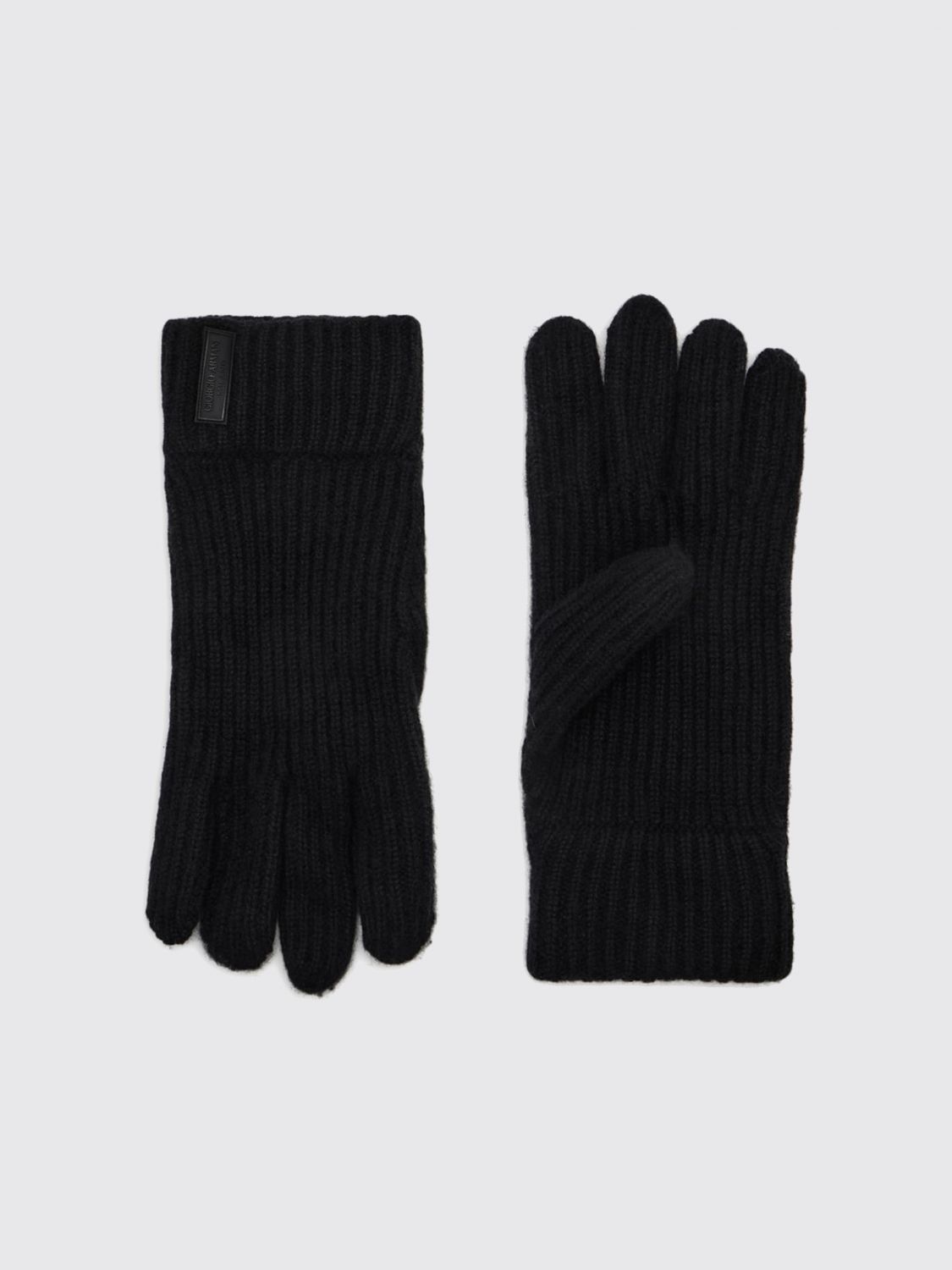 Giorgio Armani Gloves Men Black