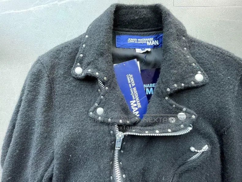 Junya Watanabe Junya Watanabe MAN Boiled Wool Biker Jacket. Size US XS / EU 42 / 0 - 2 Thumbnail