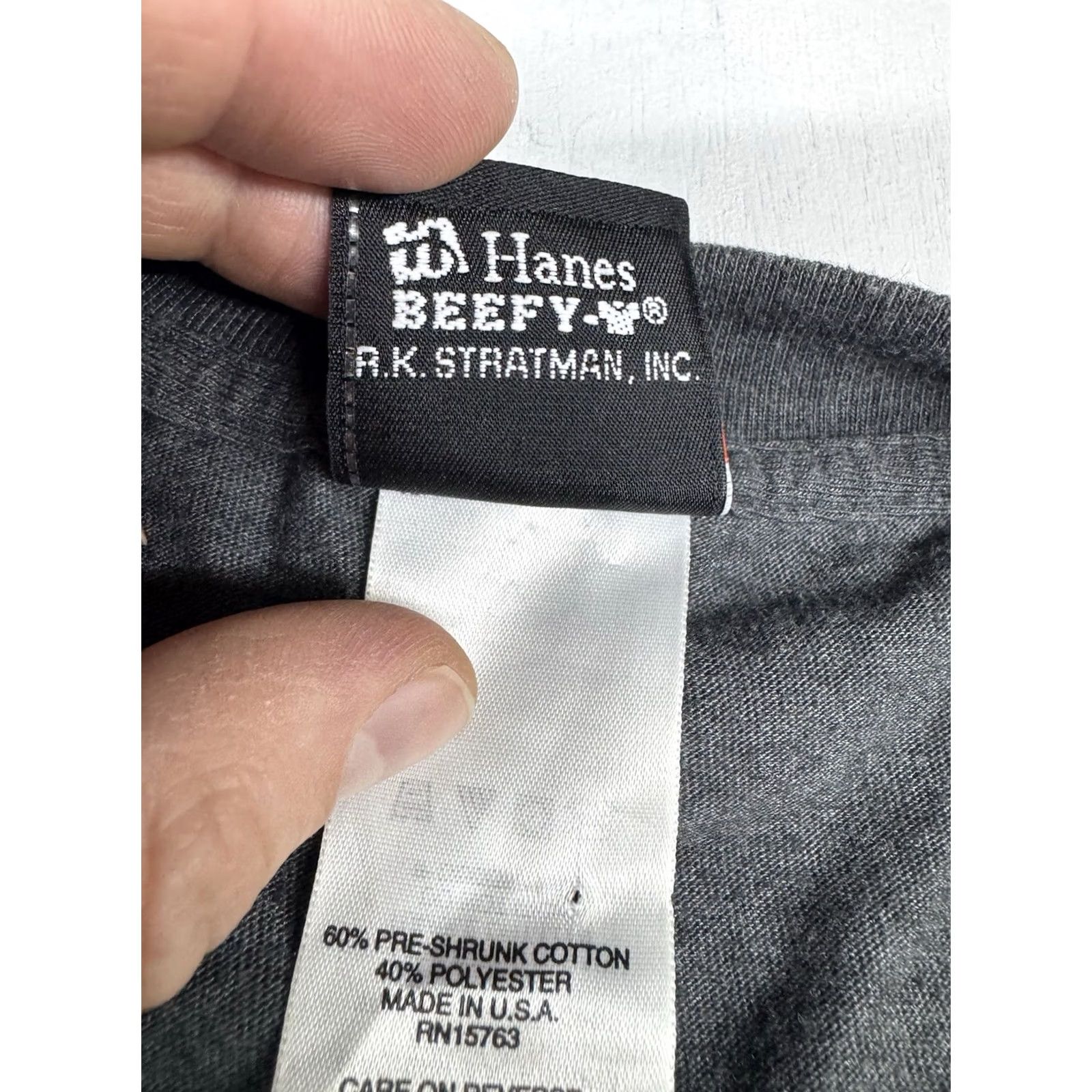 Harley Davidson Harley-Davidson T Shirt Gray Short Sleeve Eagle Logo Back Hit Mens L Size US L / EU 52-54 / 3 - 3 Thumbnail