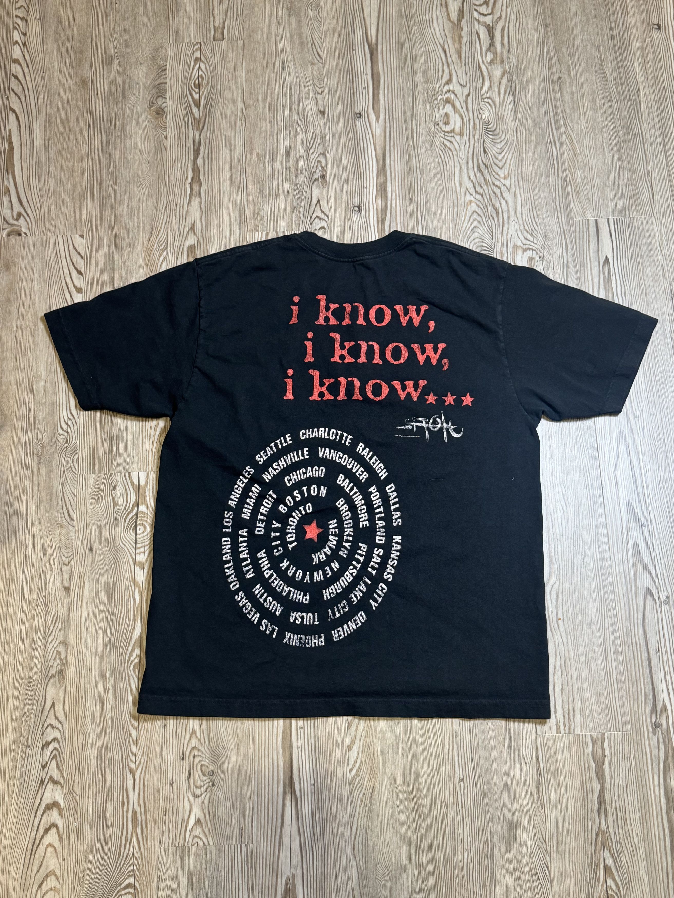 Travis Scott UTOPIA Circus Maximus Tour I KNOW Shirt Size US L / EU 52-54 / 3 - 2 Thumbnail