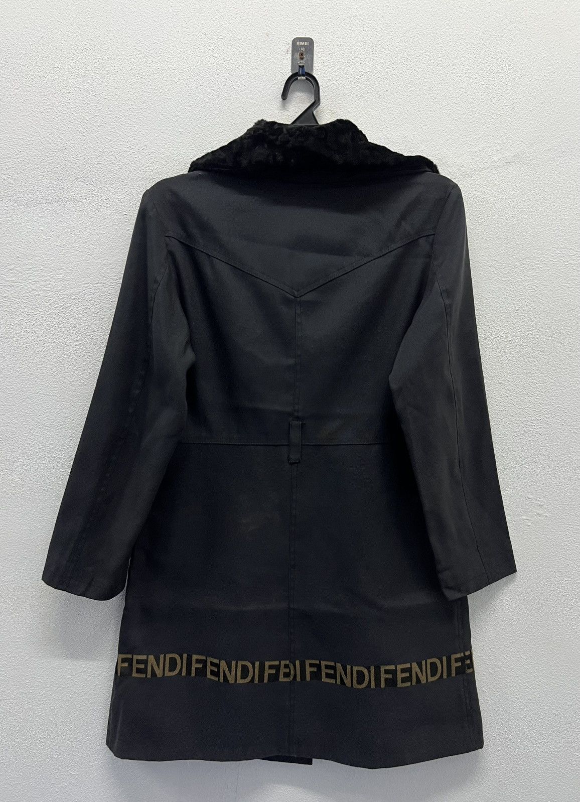 Fendi VINTAGE FENDI JEANS ROMA MADE IN ITALY LONG COATS Size M / US 6-8 / IT 42-44 - 2 Thumbnail